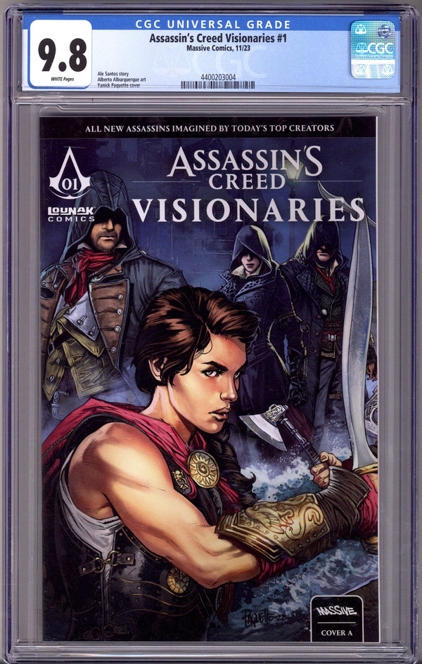 Assassin's Creed Visionaries 1 CGC 9.8 (NM/M) (2023)