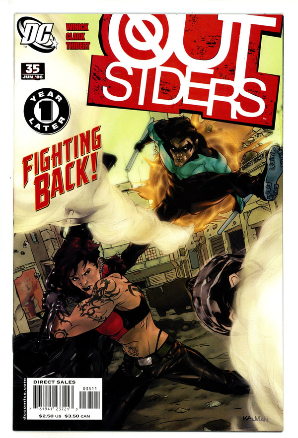 Outsiders Vol 3 35 High Grade (2006)