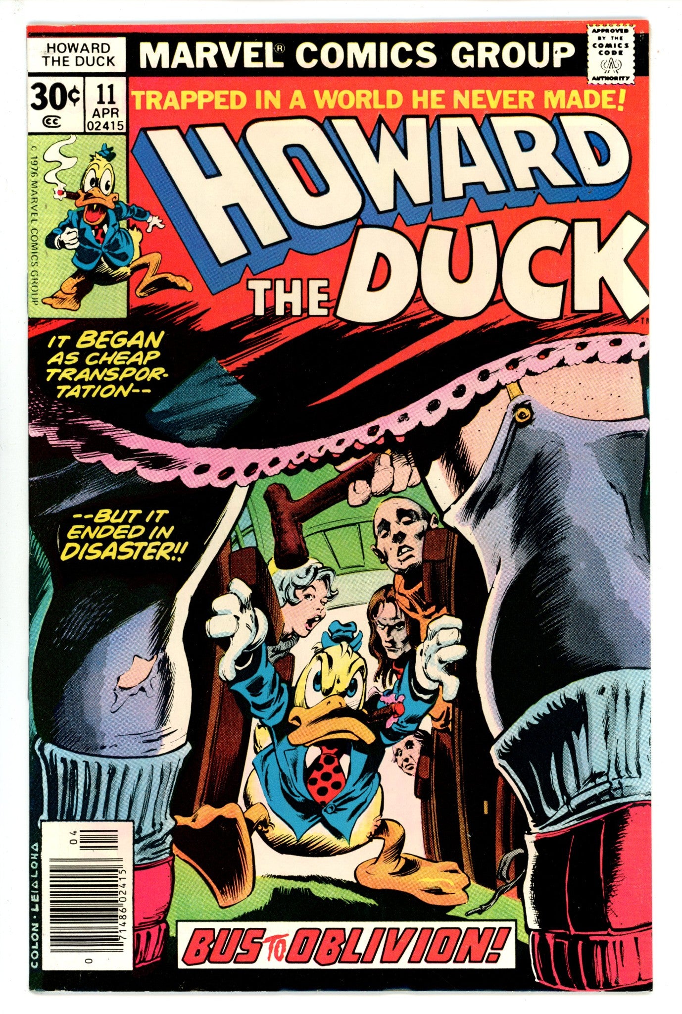 Howard the Duck Vol 1 11 VF (1977)