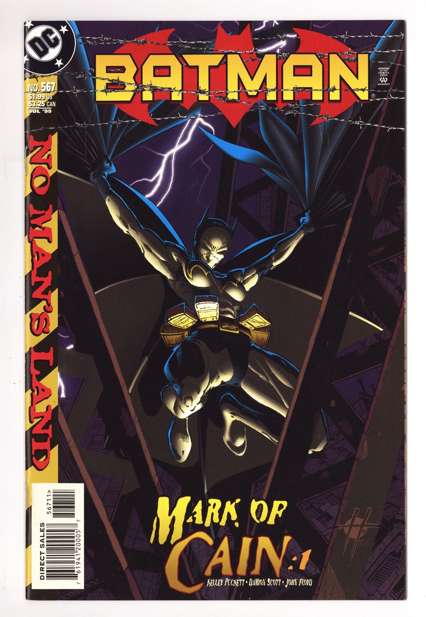 Batman Vol 1 567 VF+ (8.5) (1999) 
