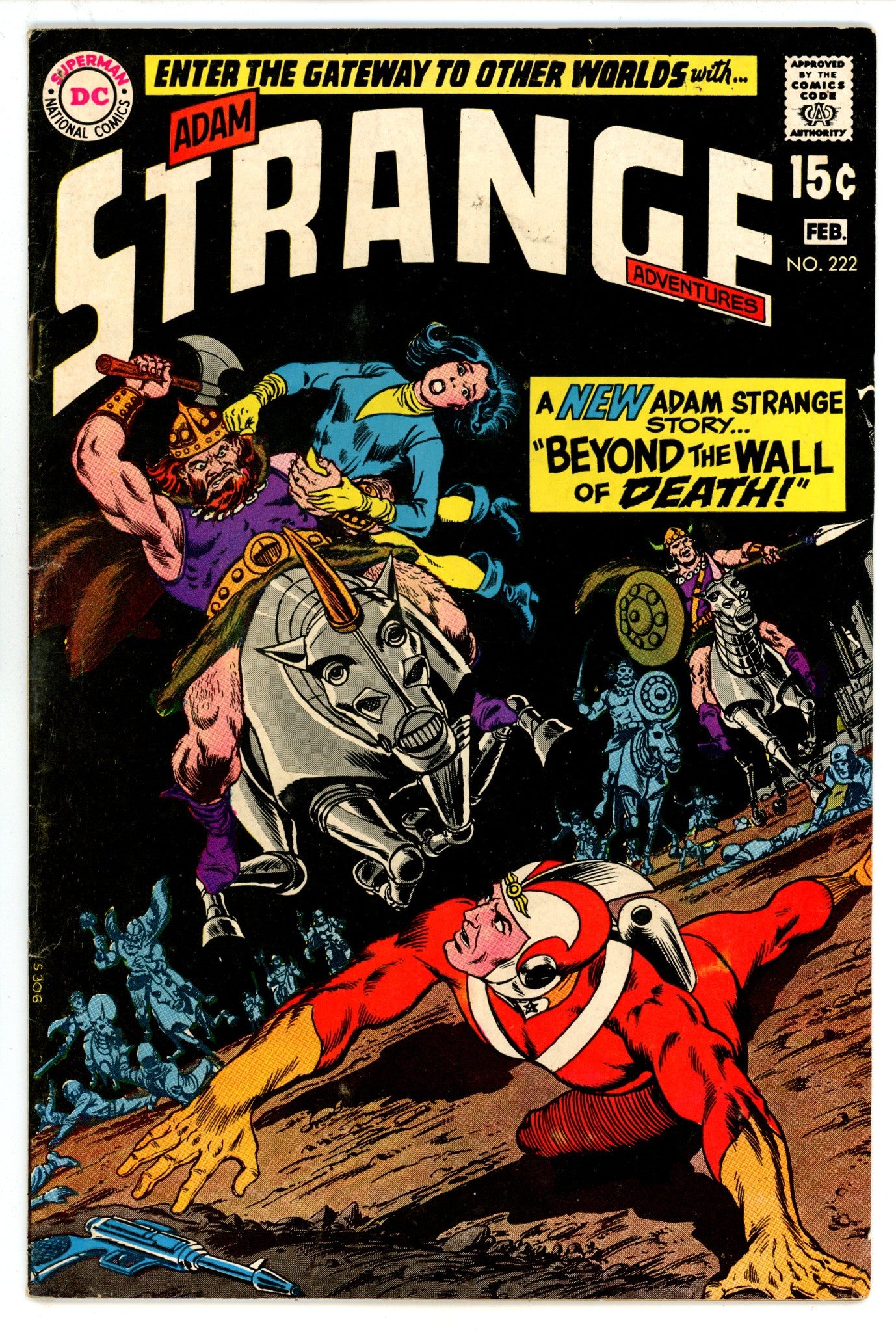 Strange Adventures Vol 1 222 VG+ (4.5) (1970) 