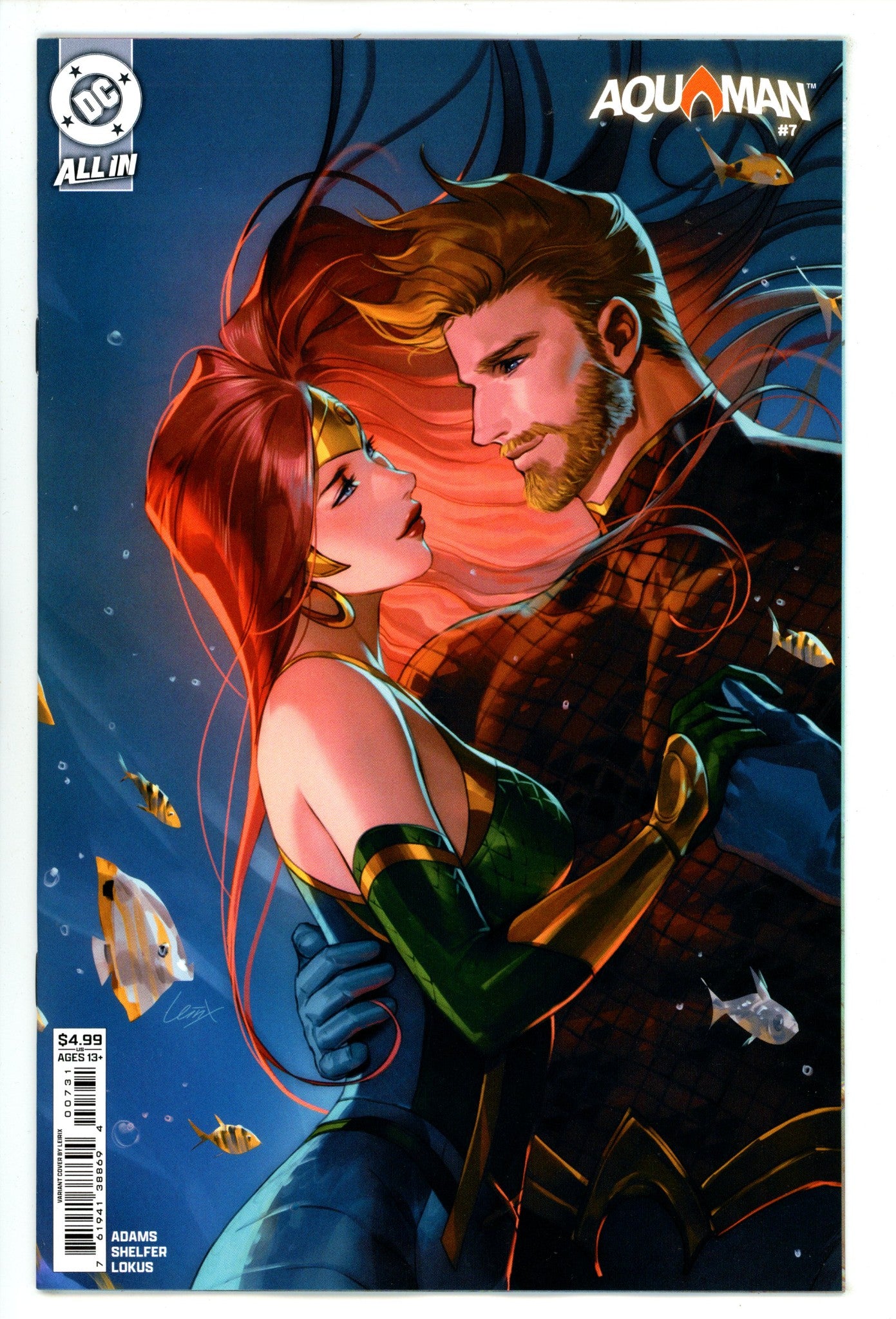 Aquaman Vol 9 7 Li Variant (2025)