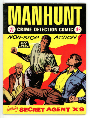 Manhunt 6 FN- (5.5) (1959) 