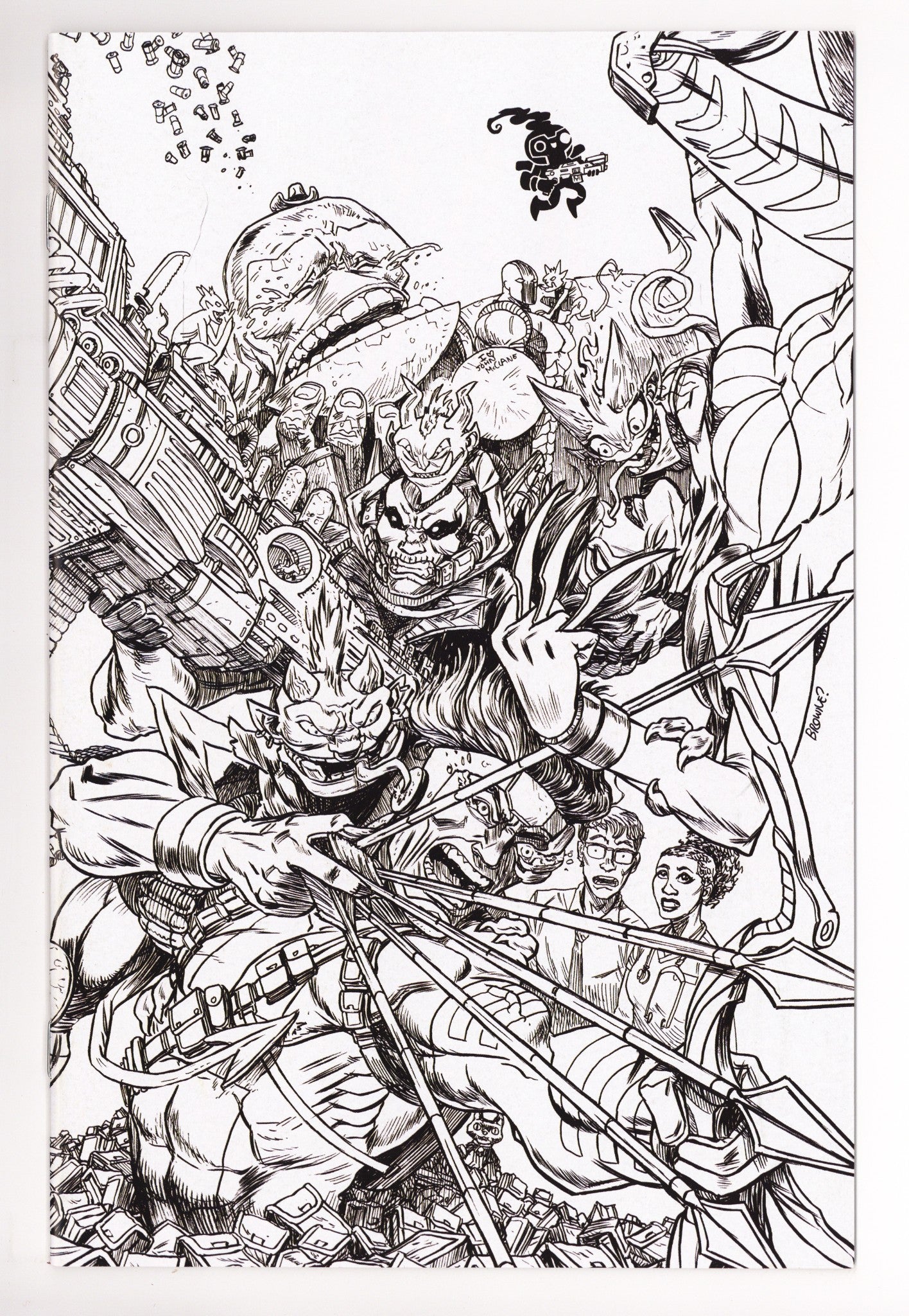 Lucky Devils 6 Browne B&W Variant (2025)