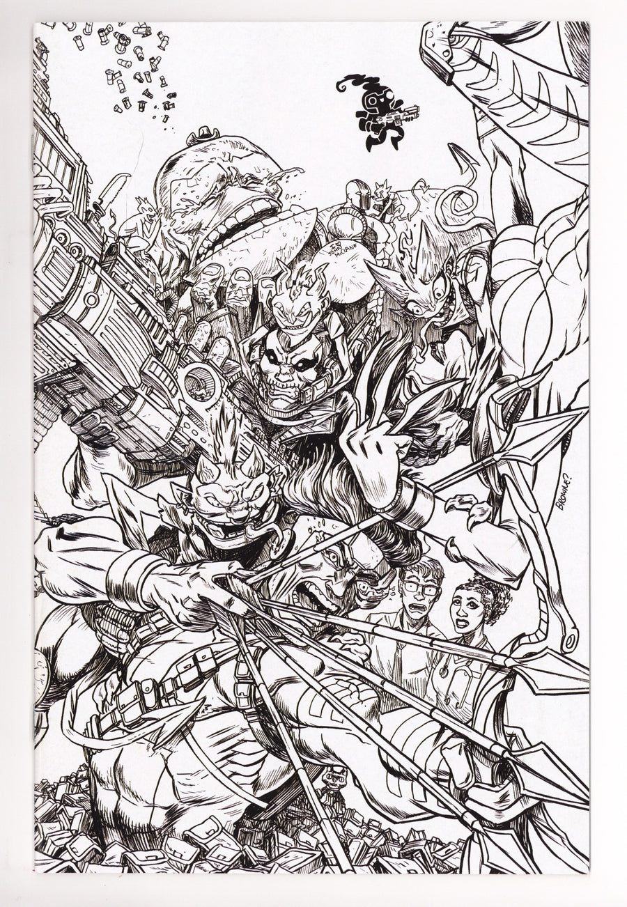 Lucky Devils 6 Browne B&W Variant (2025)