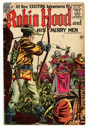 Robin Hood and His Merry Men 28 VG+ (1956)