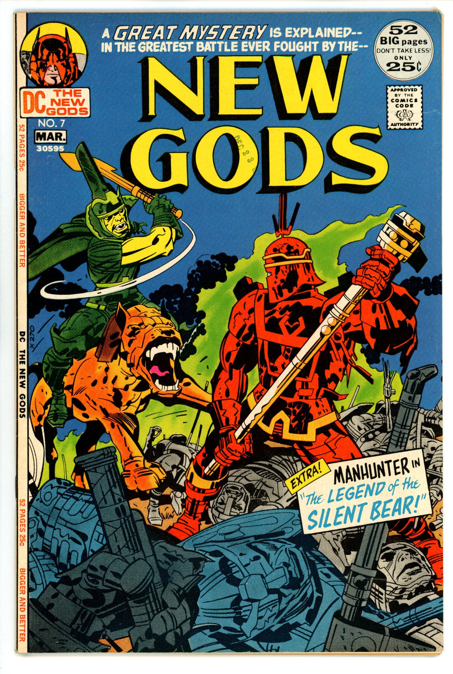 The New Gods Vol 1 7 VF/NM (9.0) (1972) 