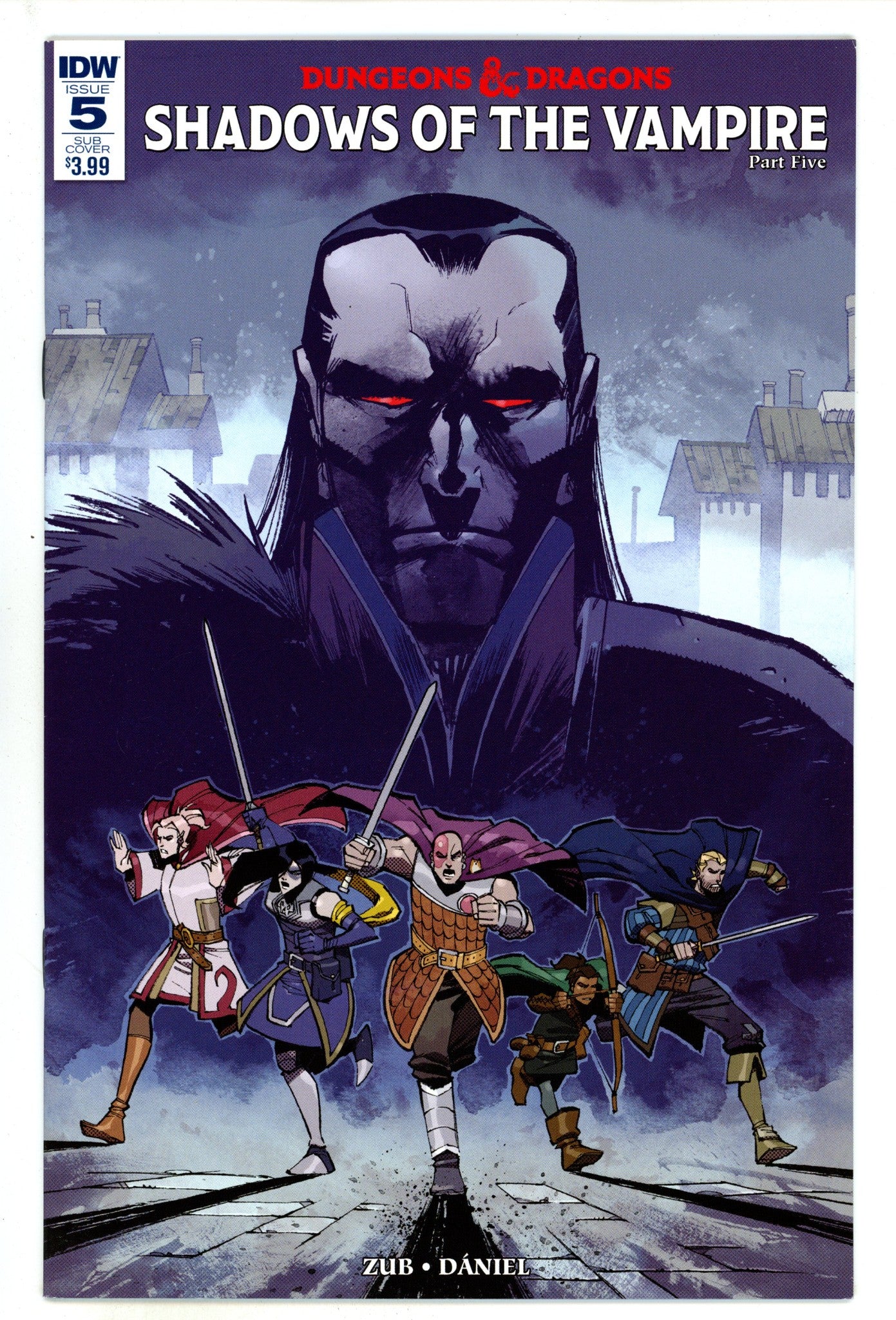 Dungeons & Dragons 5 VF/NM (9.0) (2016) Dániel Variant 