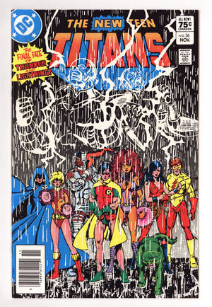 The New Teen Titans Vol 1 36 VF/NM (9.0) (1983) Canadian Price Variant