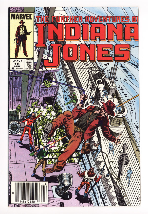 The Further Adventures of Indiana Jones 16 VF+ (8.5) (1984) Canadian Price Variant