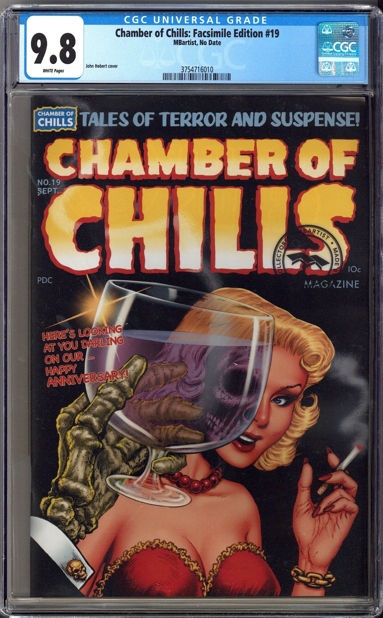 Chamber of Chills: Facsimile 19 CGC 9.8 (NM/M) (2020) 