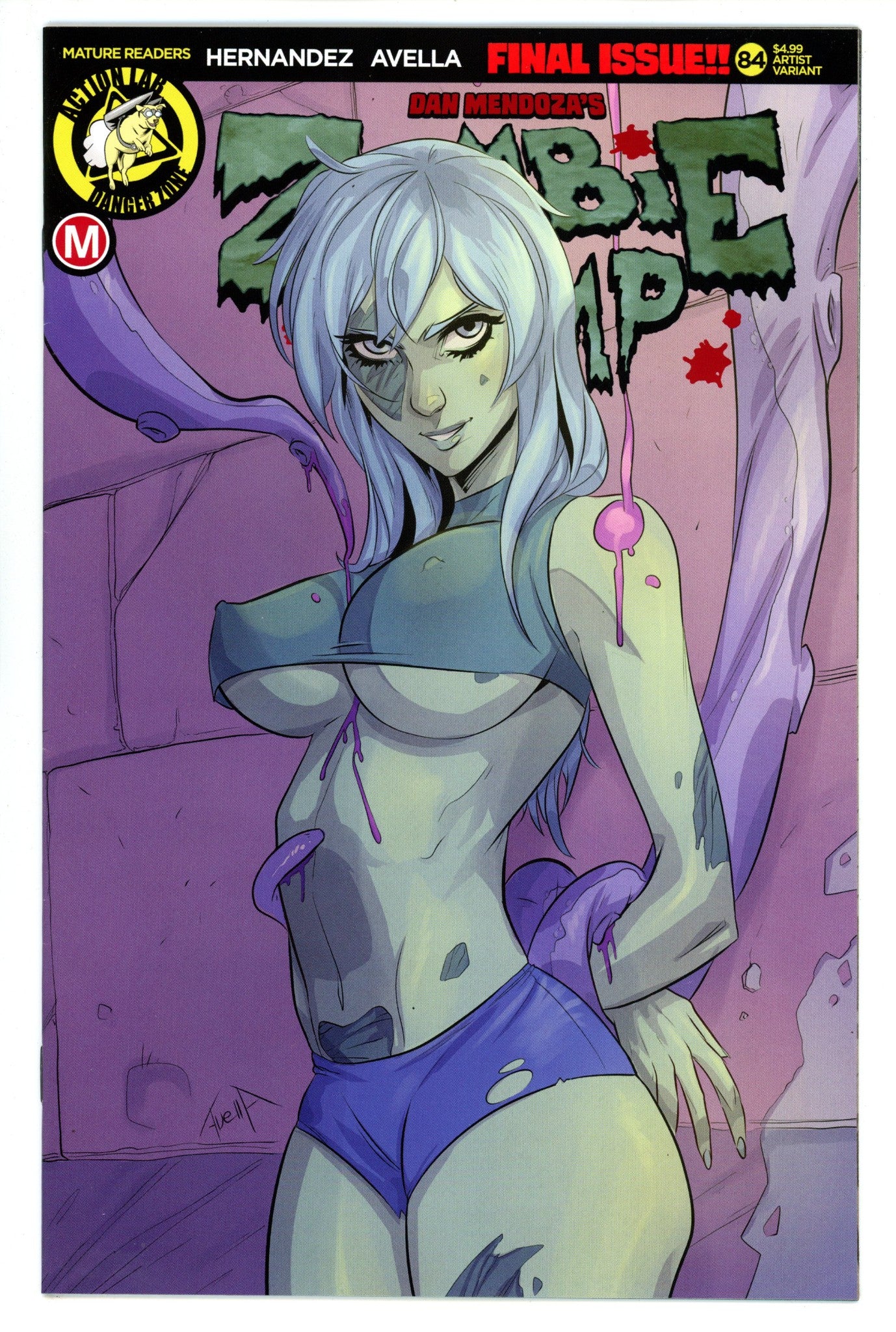 Zombie Tramp Vol 3 84 VF+ (8.5) (2022) Avella Variant 