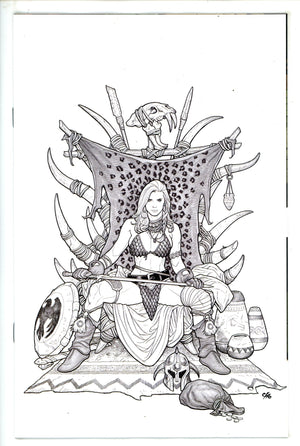 Savage Red Sonja 4 Cho Virgin B&W Incentive Variant NM- (2024)