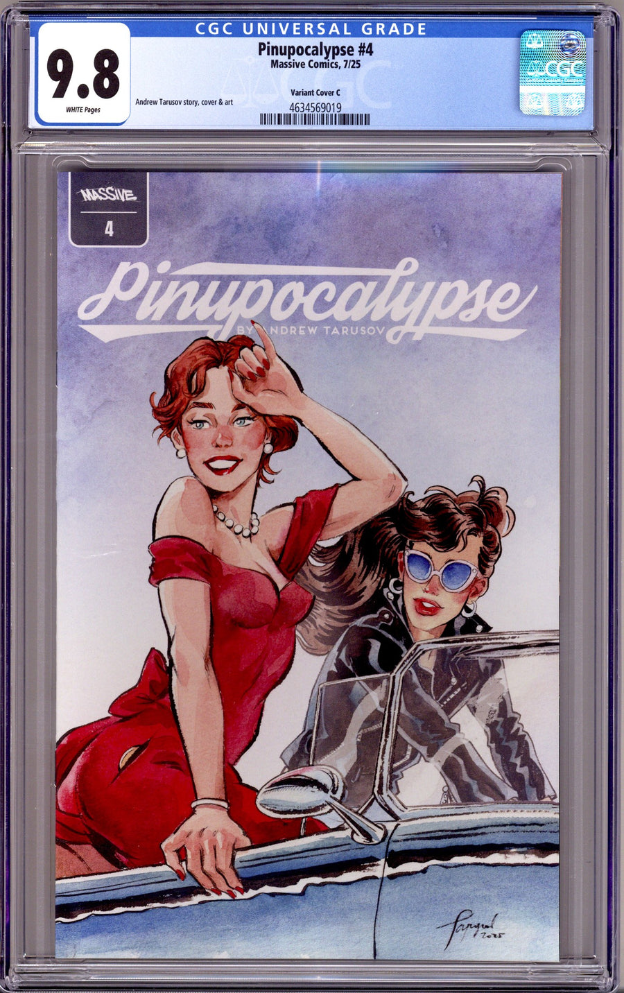 Pinupocalypse 4 CGC 9.8 (NM/M) (2025) Tarusov Variant 