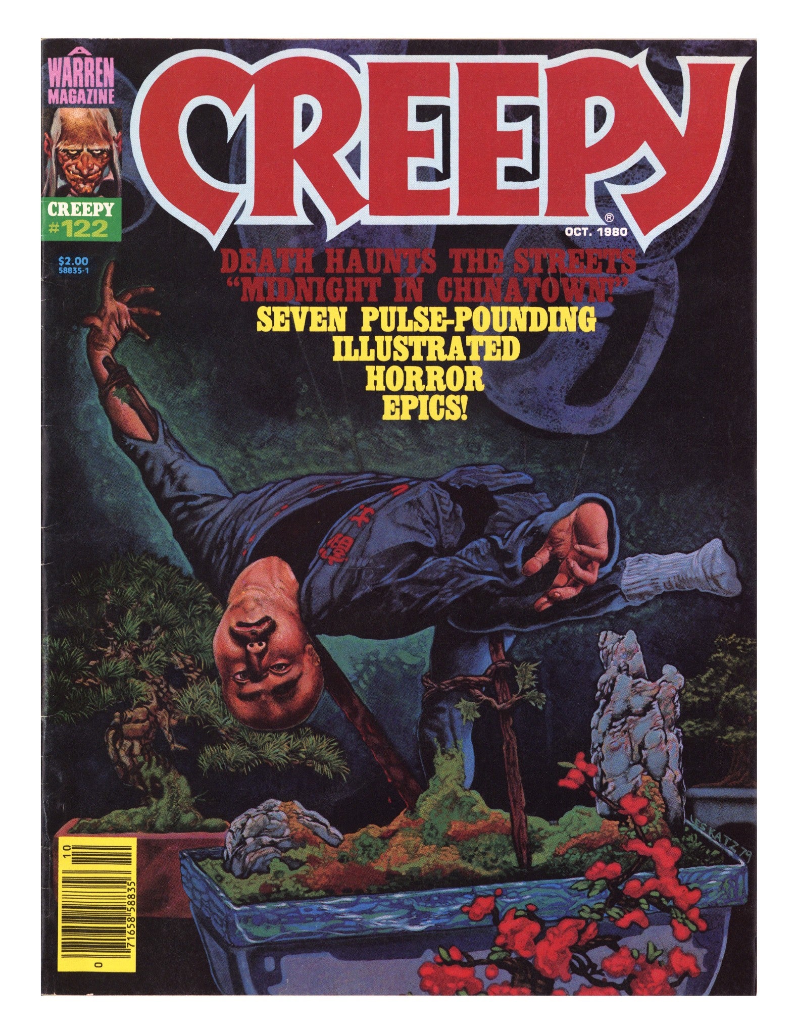 Creepy 122 Low Grade (1980) Canadian Price Variant 