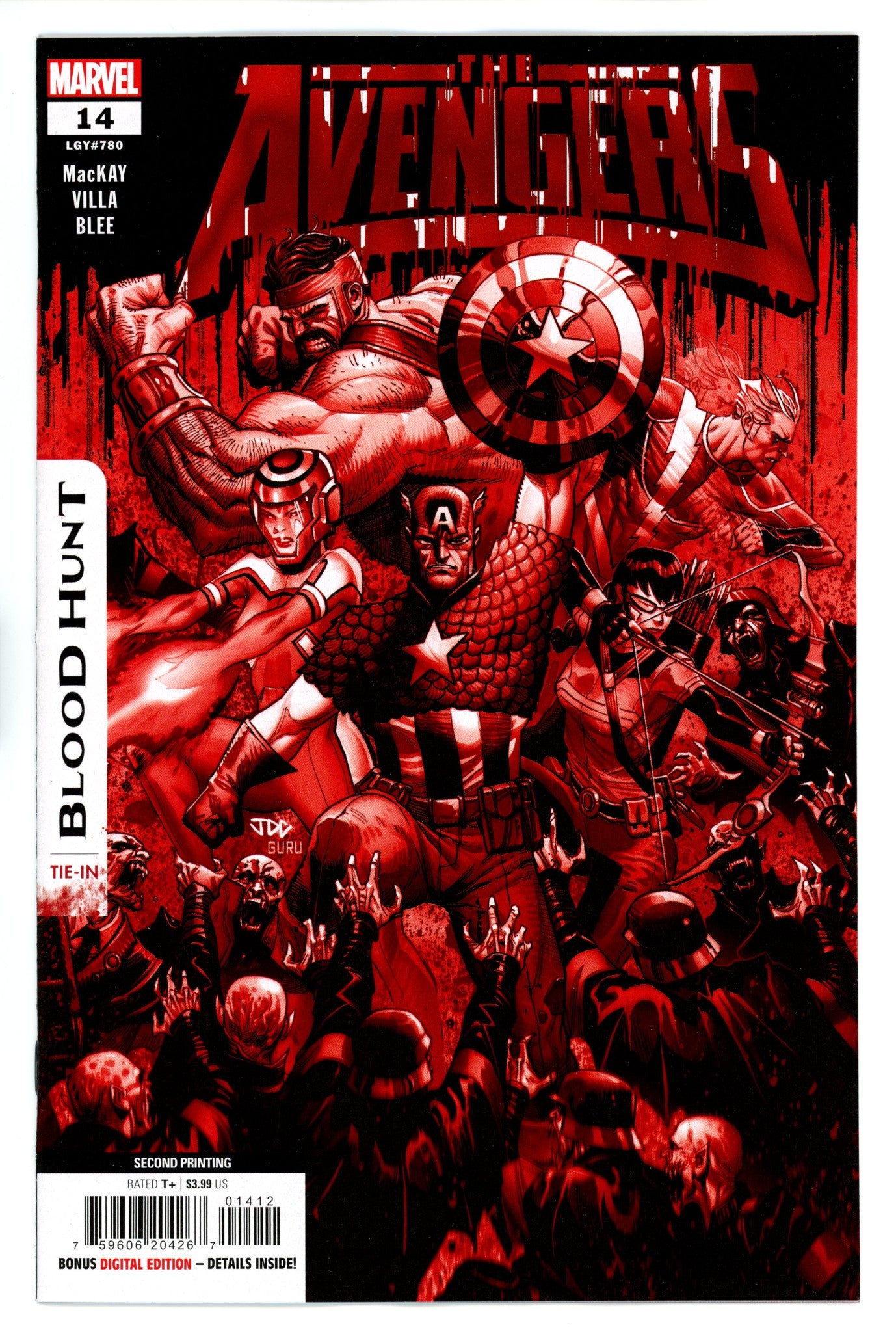 Avengers Vol 9 14 2Nd Print (2024)