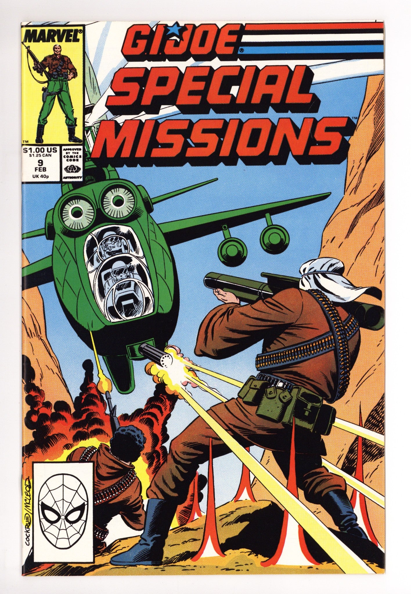 G.I. Joe Special Missions Vol 1 9 Mid Grade (1988) 