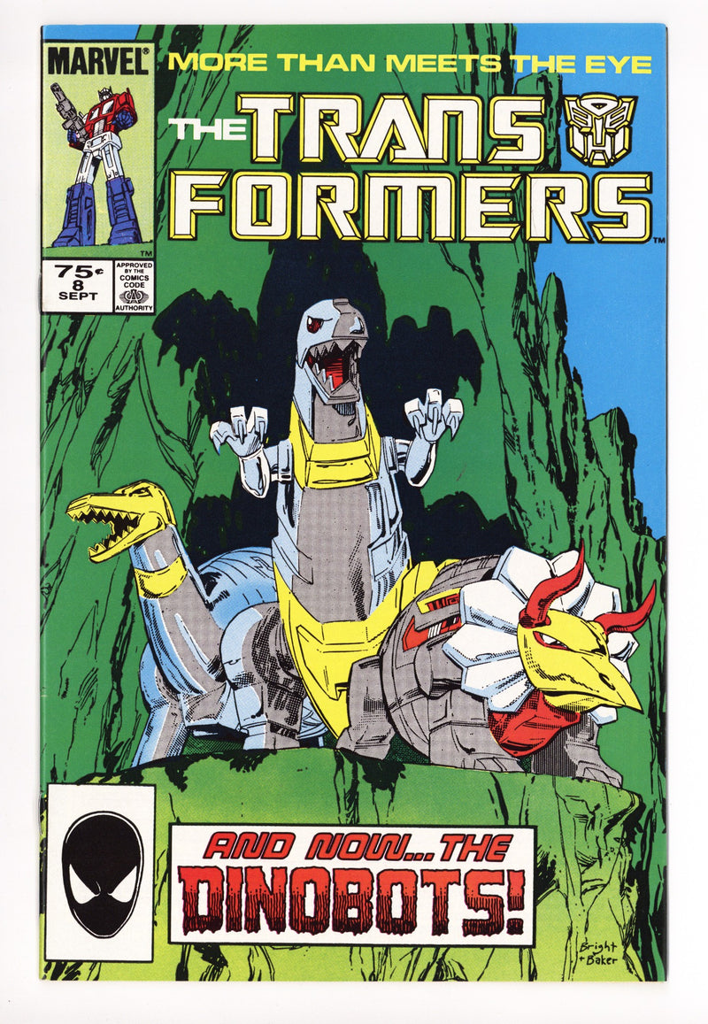The Transformers 8 VF/NM (9.0) (1985) 2nd Print 