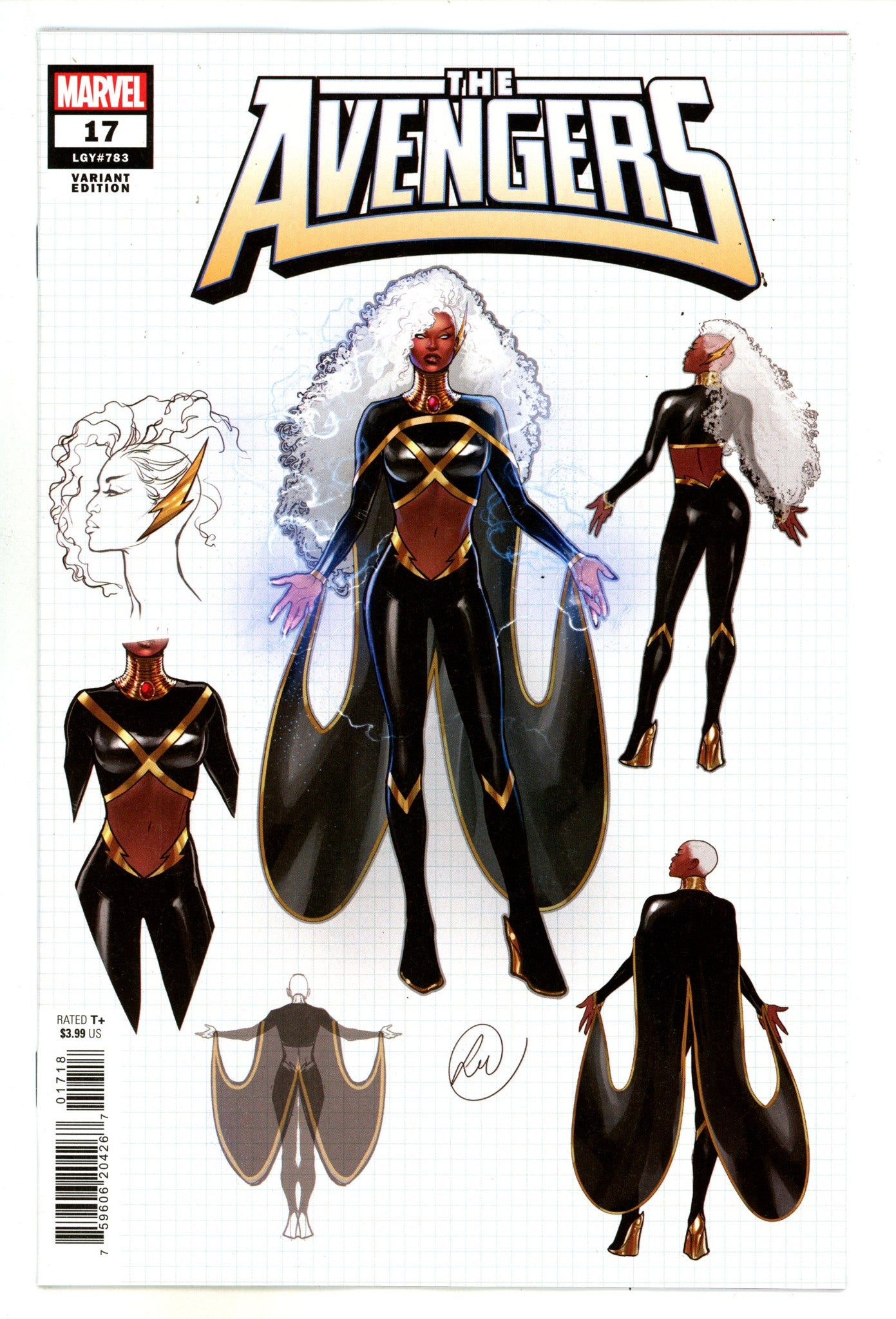 Avengers Vol 9 17 Werneck Design Variant NM+ (2024)