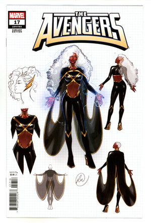 Avengers Vol 9 17 Werneck Design Variant NM+ (2024)