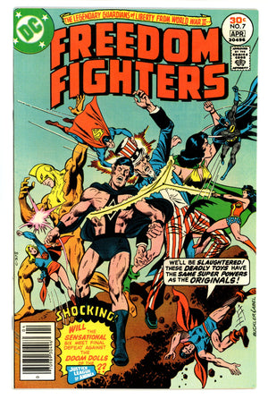 Freedom Fighters Vol 1 7 VF/NM (9.0) (1977) 