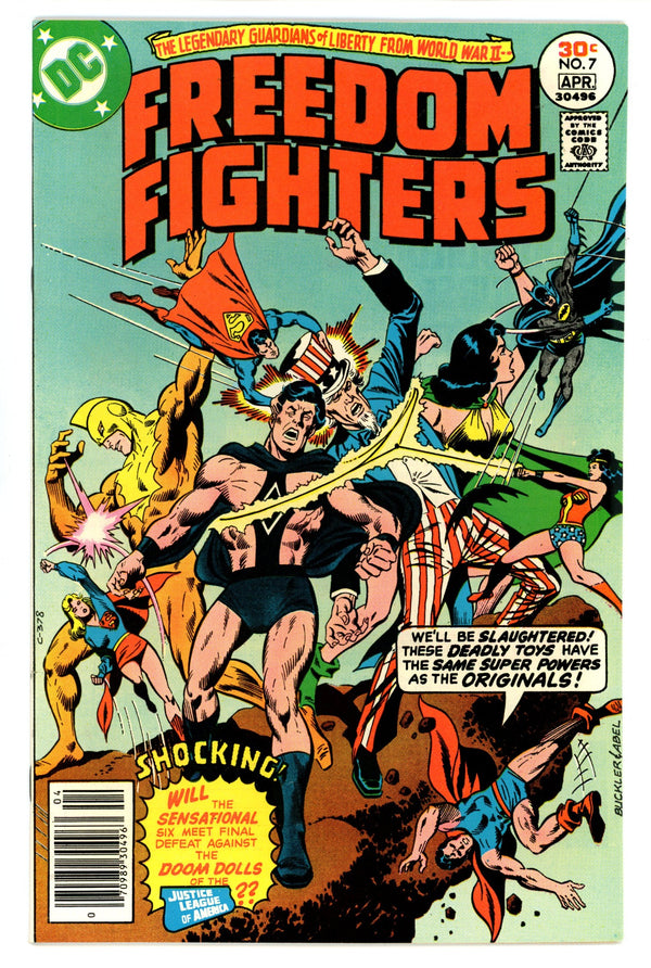 Freedom Fighters Vol 1 7 VF/NM (9.0) (1977)