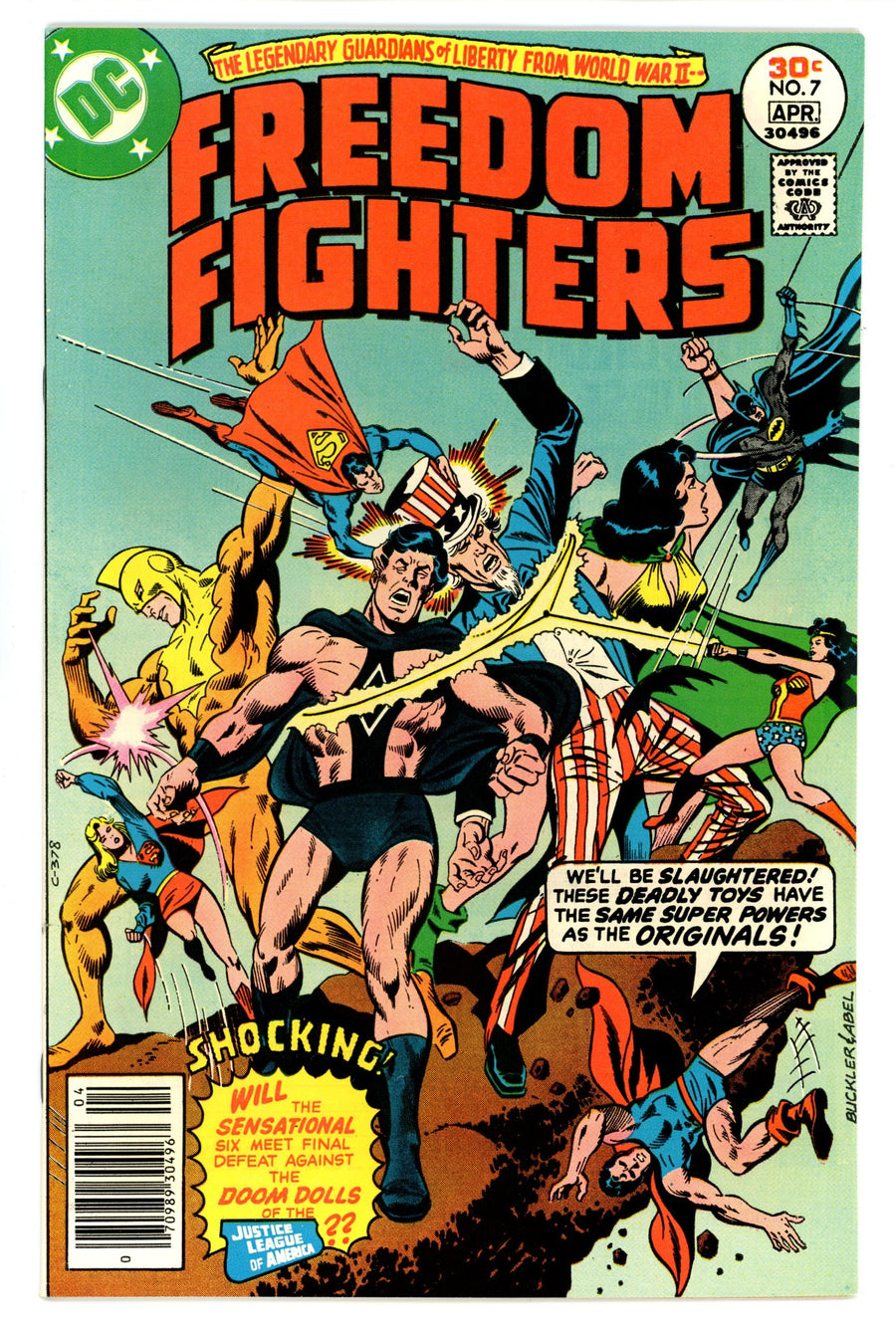 Freedom Fighters Vol 1 7 VF/NM (9.0) (1977) 