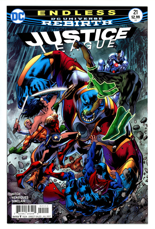 Justice League Vol 2 21 High Grade (2017)