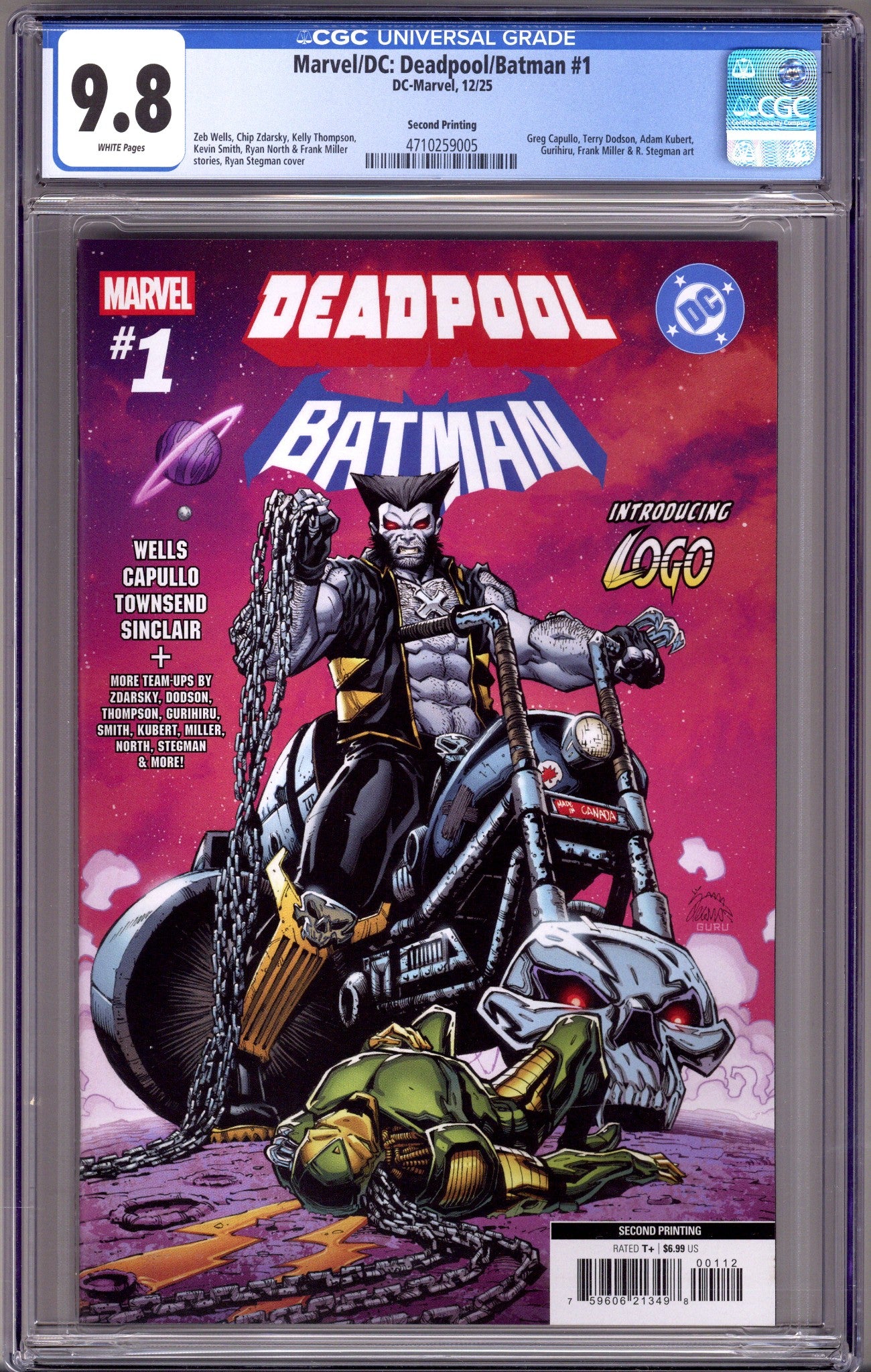 Marvel/DC: Deadpool/Batman 1 CGC 9.8 (NM/M) (2025) 2nd Print 