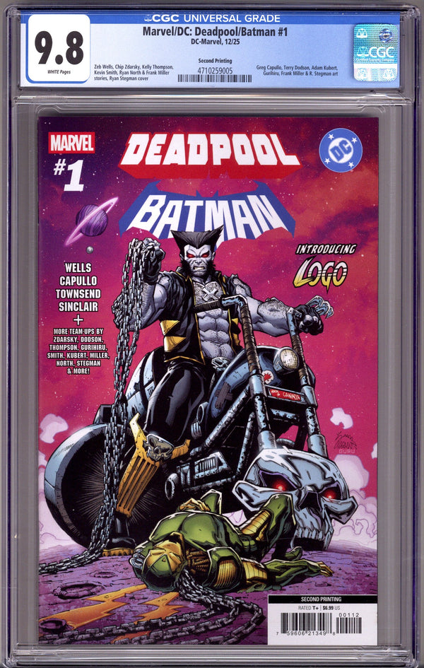 Marvel/DC: Deadpool/Batman 1 CGC 9.8 (NM/M) (2025) 2nd Print