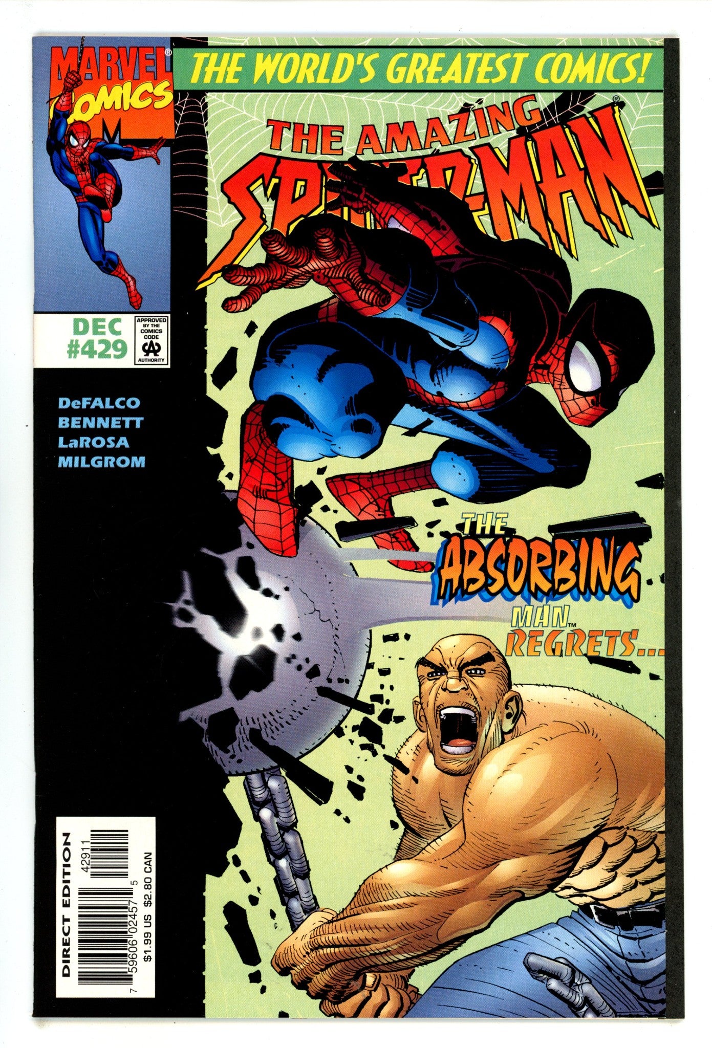 The Amazing Spider-Man Vol 1 429 VF/NM (9.0) (1997) 