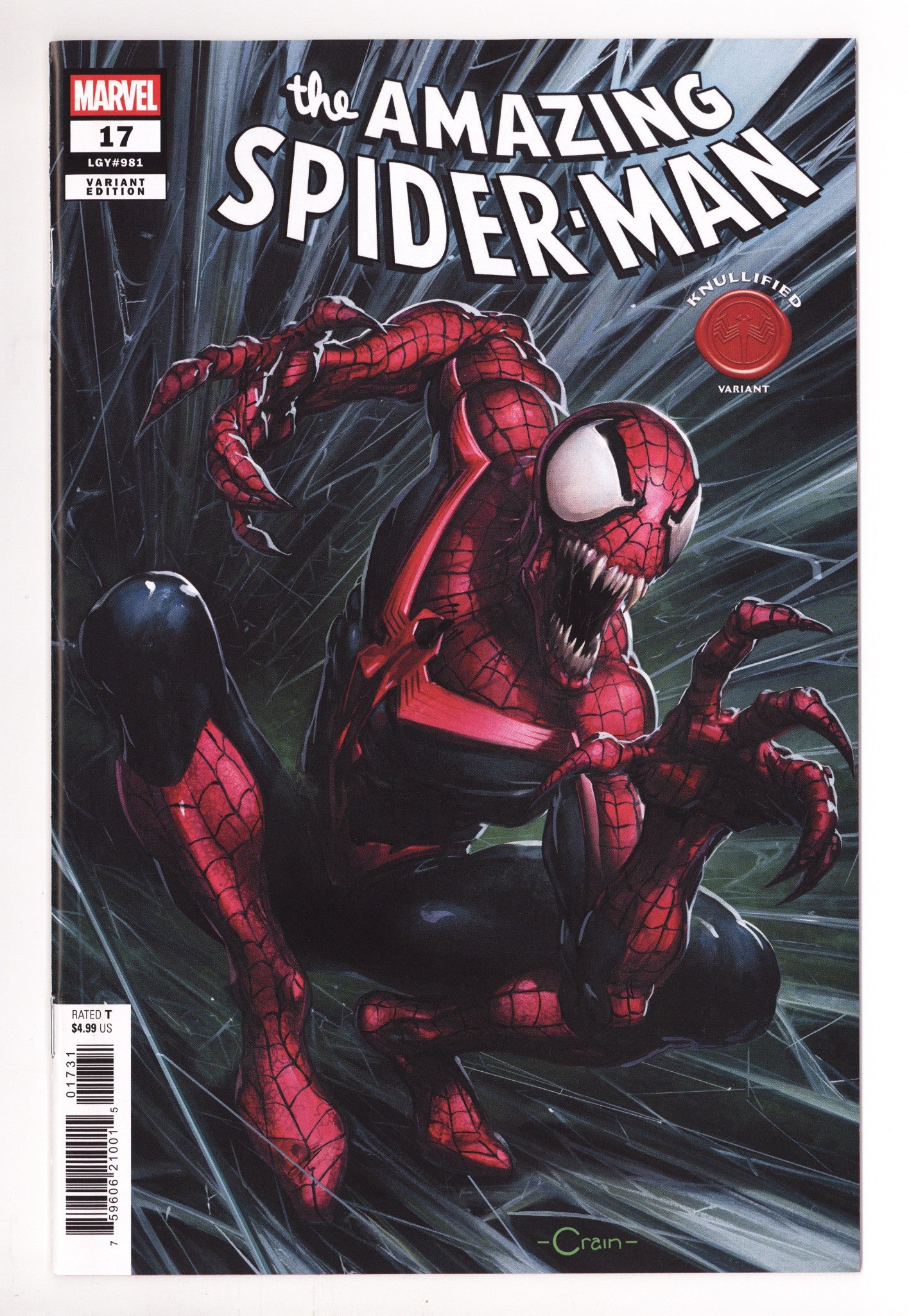 Amazing Spider-Man Vol 7 17 Crain Variant (2025)