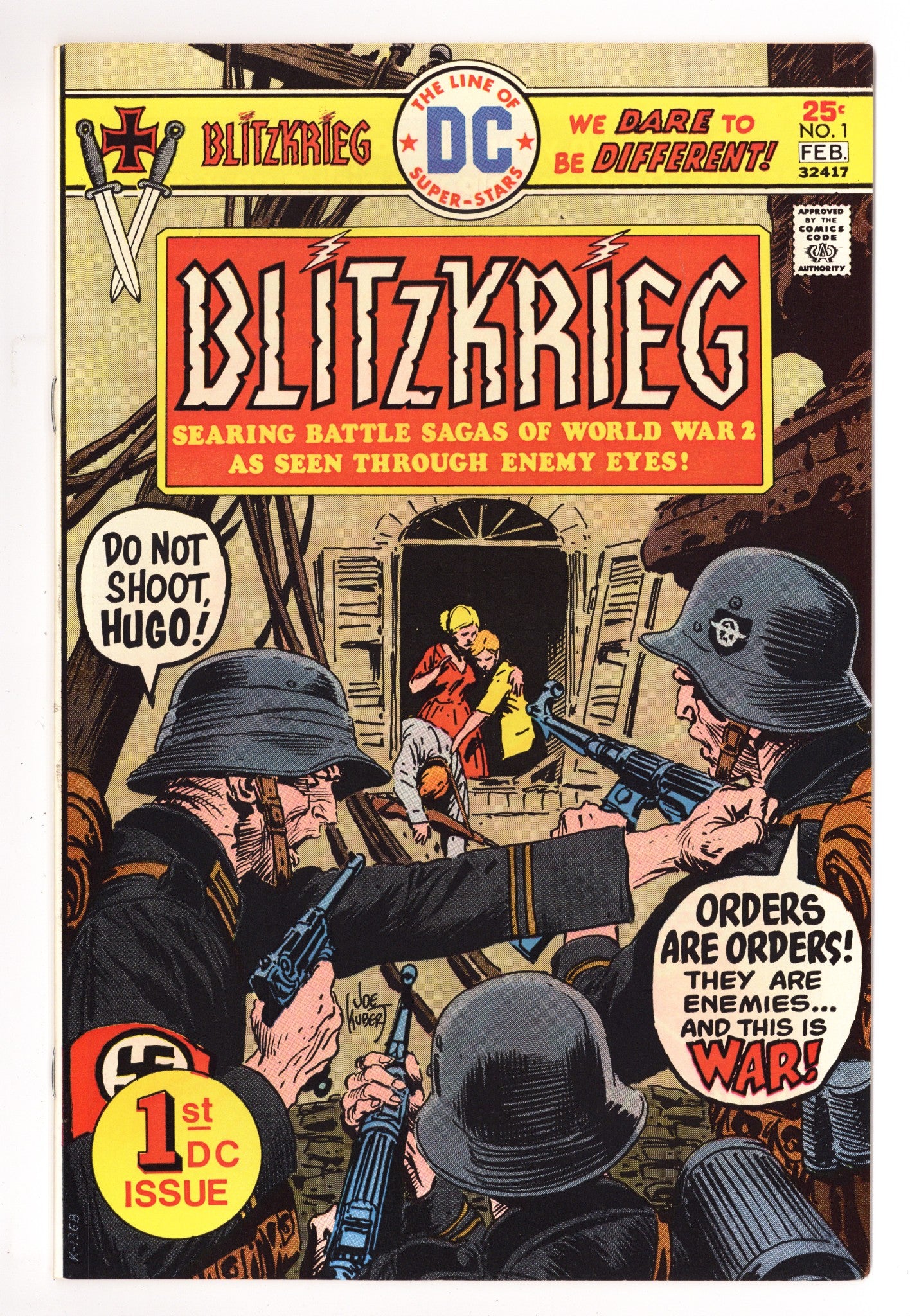 Blitzkrieg 1 VF/NM (9.0) (1976) 