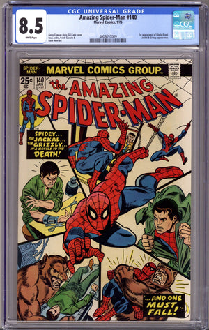 The Amazing Spider-Man Vol 1 140 CGC 8.5 (VF+) (1975)