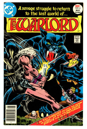 Warlord Vol 1 6 VF+ (8.5) (1977)