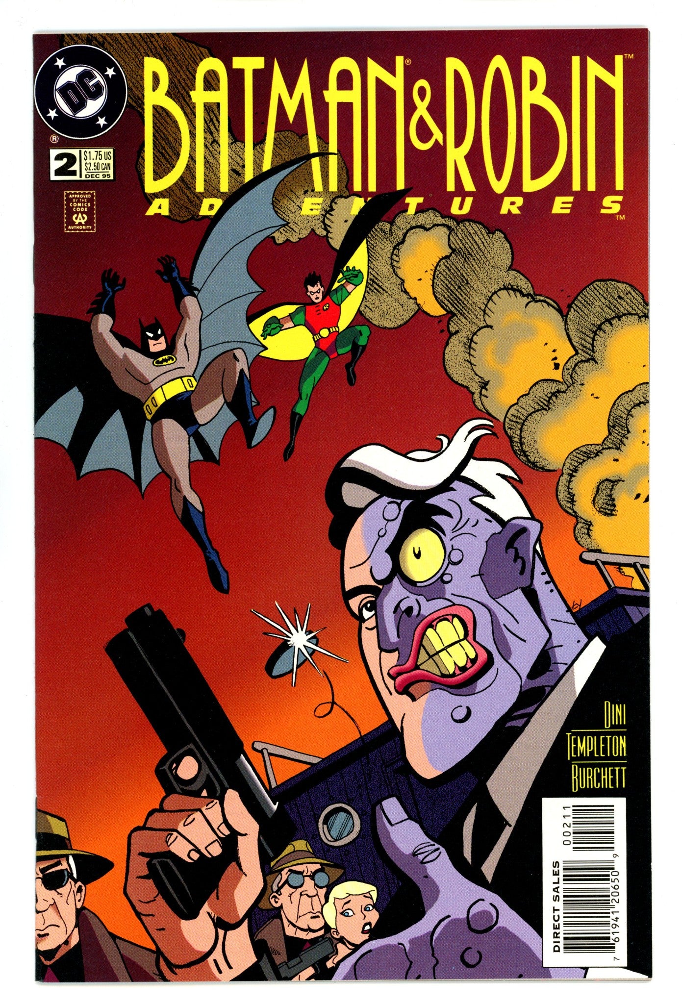 The Batman and Robin Adventures 2 VF/NM (9.0) (1995) 