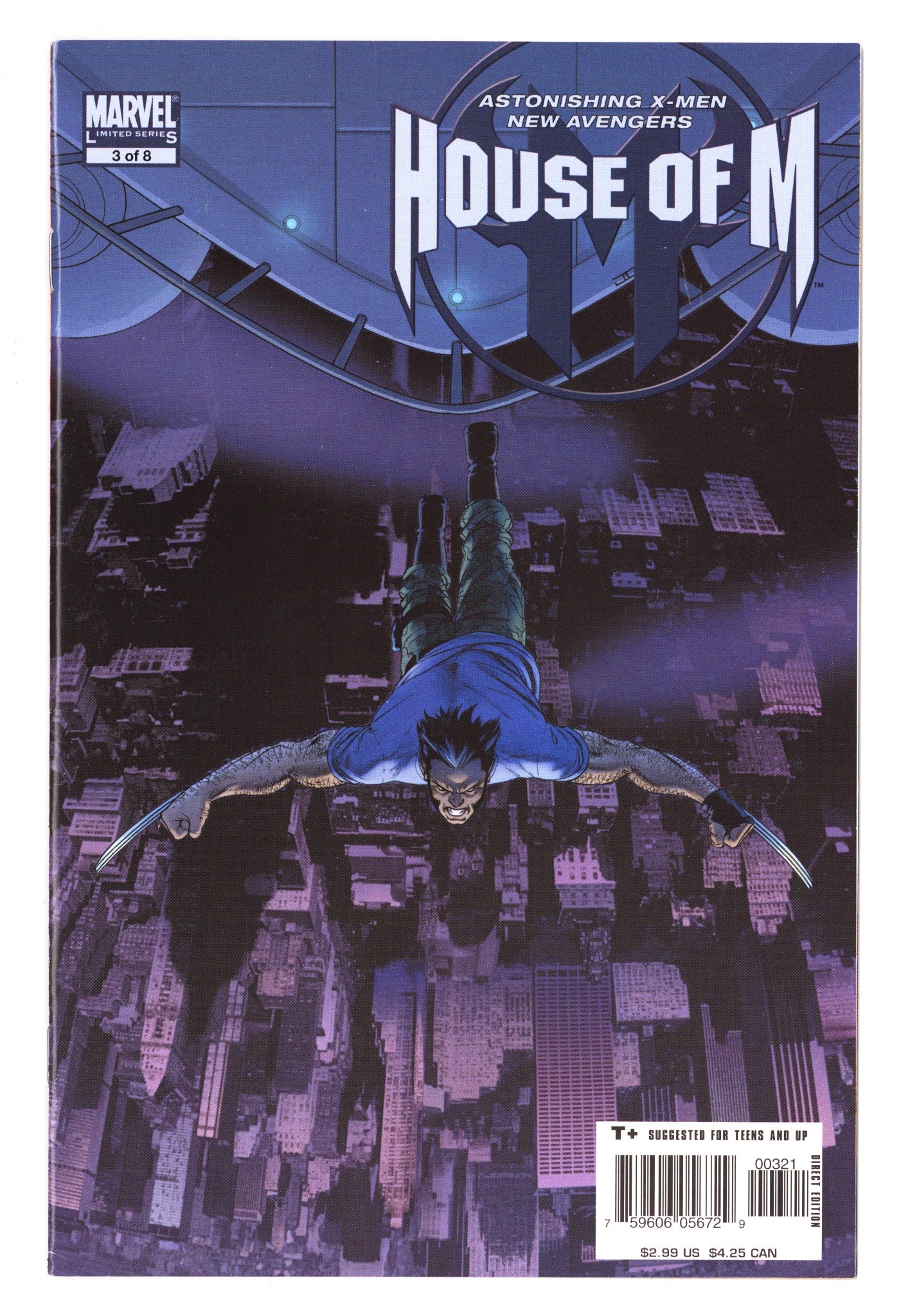 House of M Vol 1 3 High Grade (2005) Cassaday Variant 