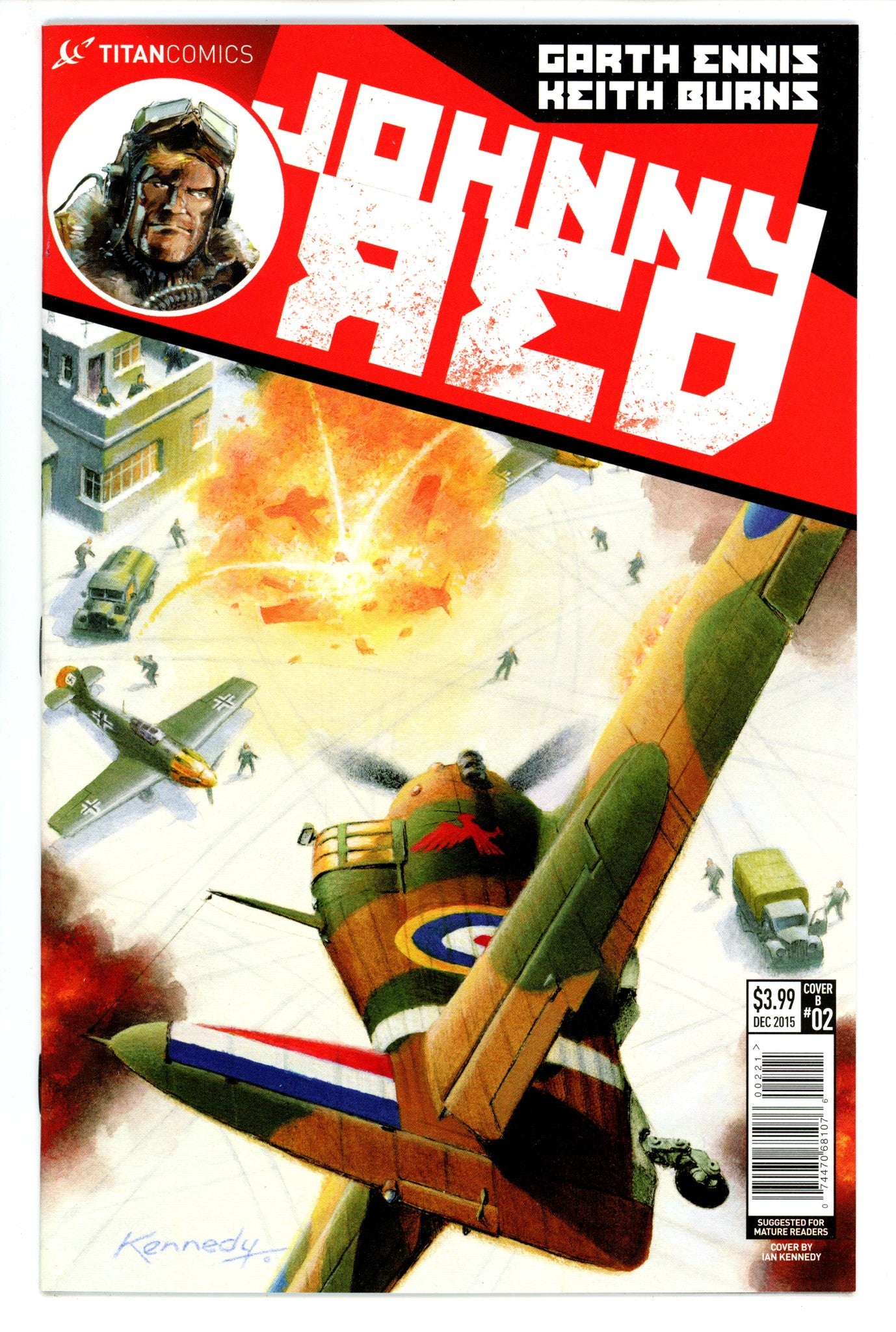 Johnny Red 2 High Grade (2015) Kennedy Variant 