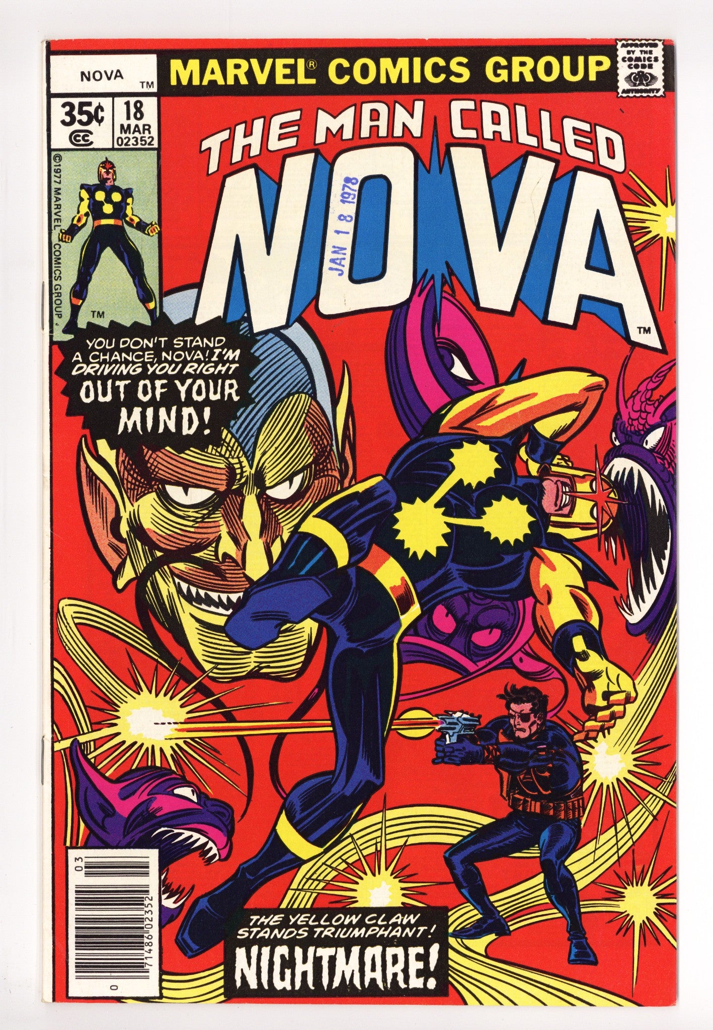 Nova Vol 1 18 Mid Grade (1978) 