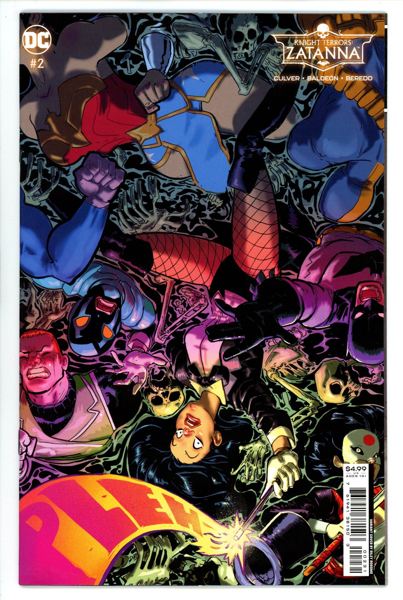 Knight Terrors: Zatanna 2 High Grade (2023) Rossmo Variant 