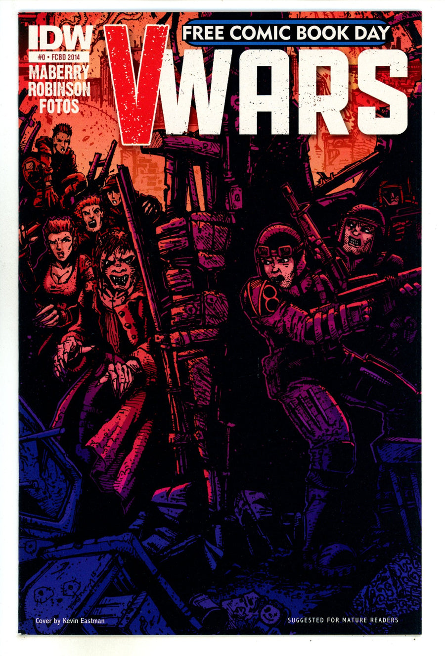 V-Wars #0 FCBD 0 High Grade (2014) 