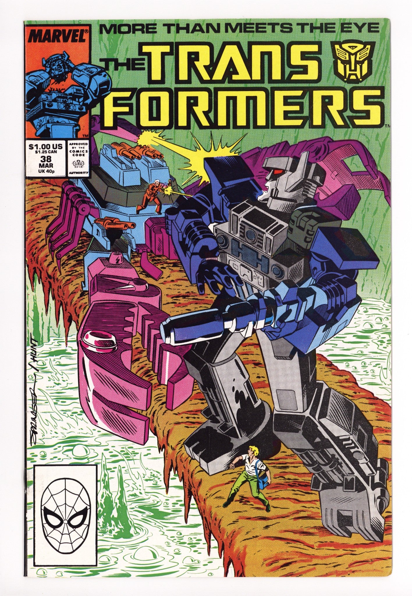 The Transformers 38 High Grade (1988) 