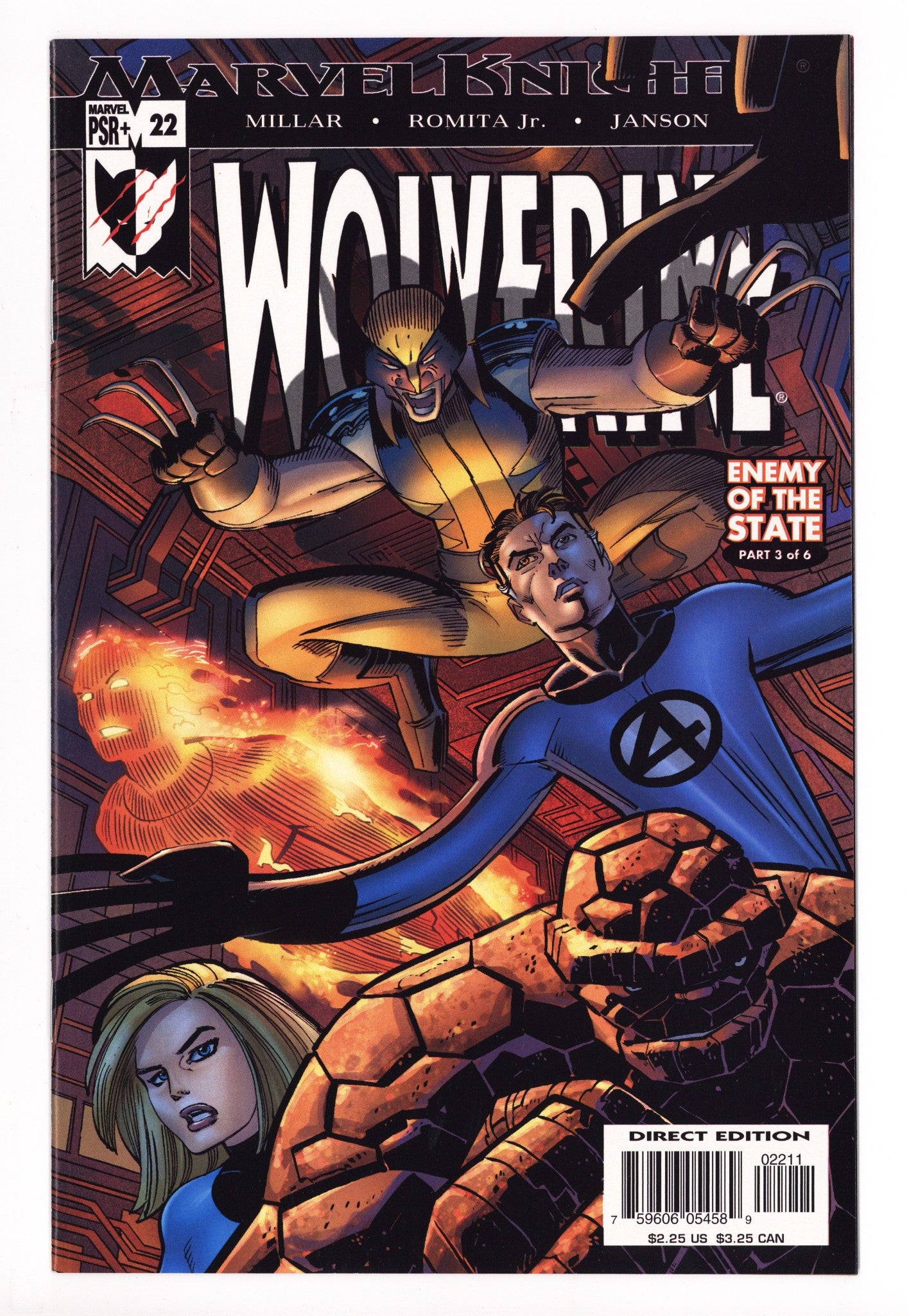 Wolverine Vol 3 22 High Grade (2005) 