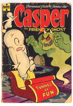 Casper the Friendly Ghost 20 PR (0.5) Spine Split (1954)