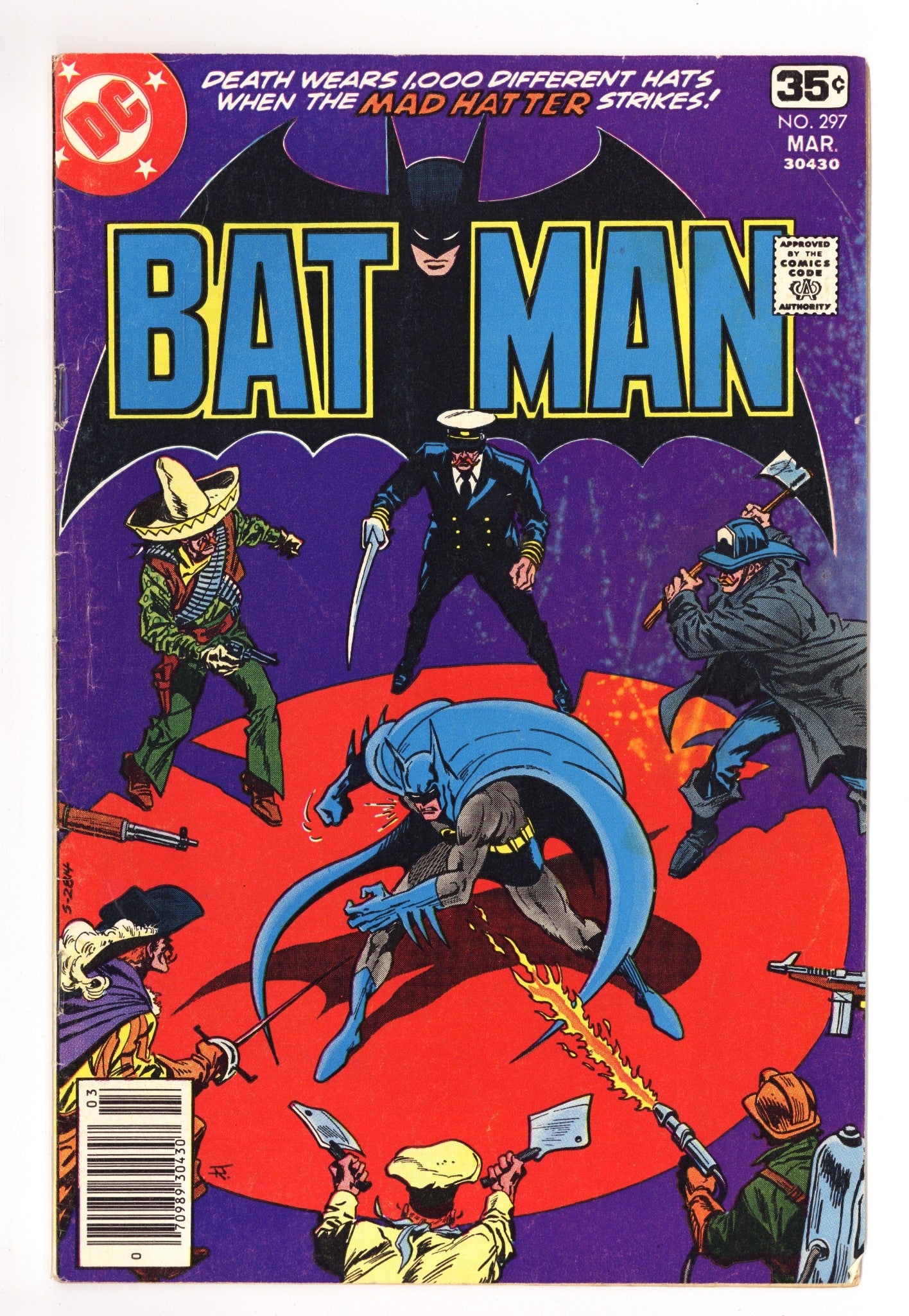 Batman Vol 1 297 Low Grade (1978) 