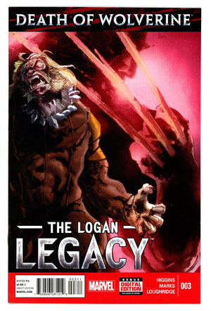 Death of Wolverine: The Logan Legacy 3 High Grade (2014)