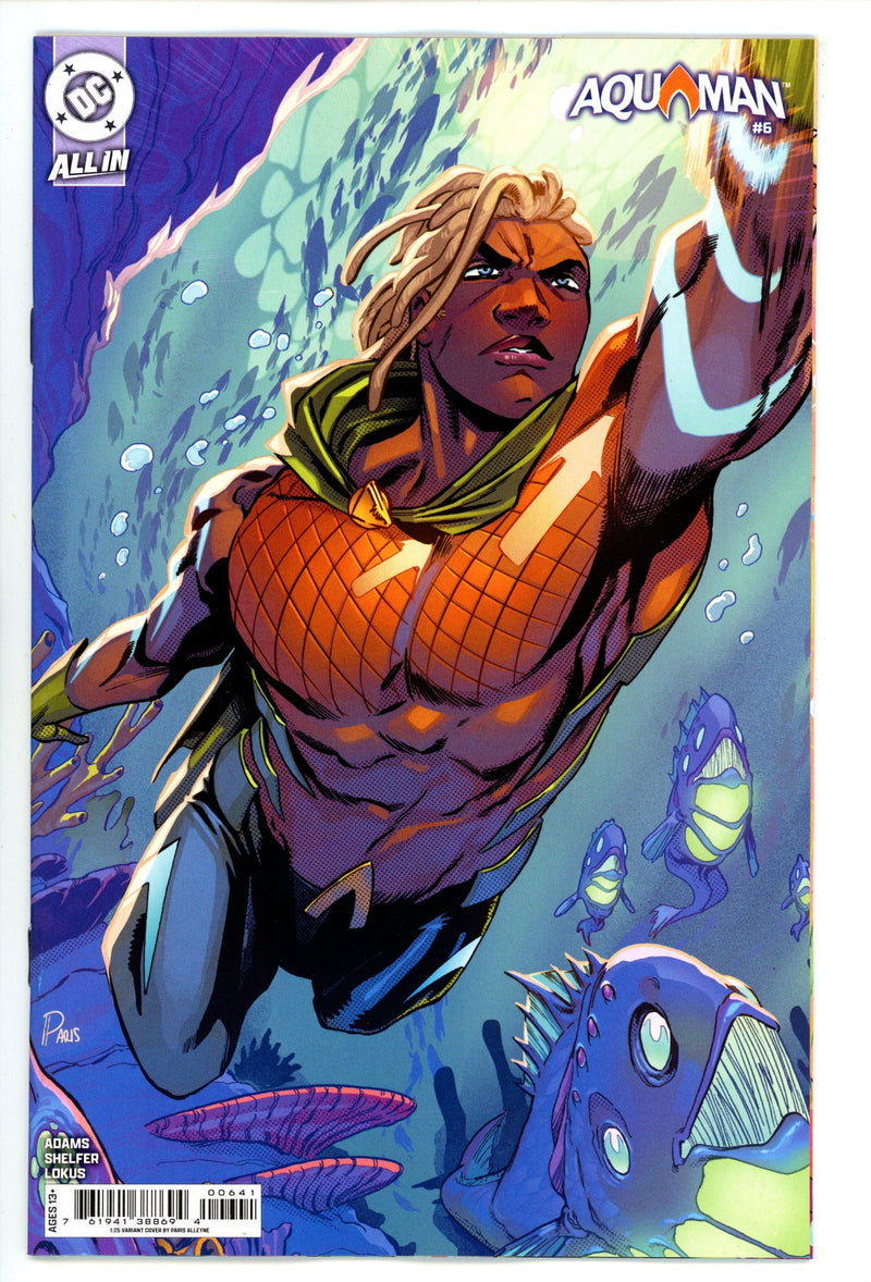 Aquaman Vol 9 6 Alleyne Incentive Variant NM- (2025)