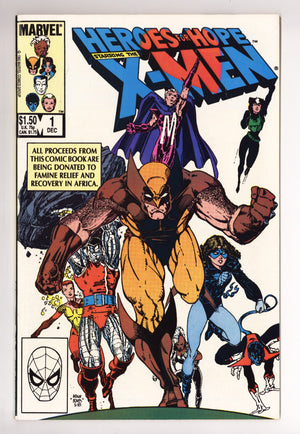 Heroes for Hope Starring the X-Men 1 NM- (9.2) (1985)