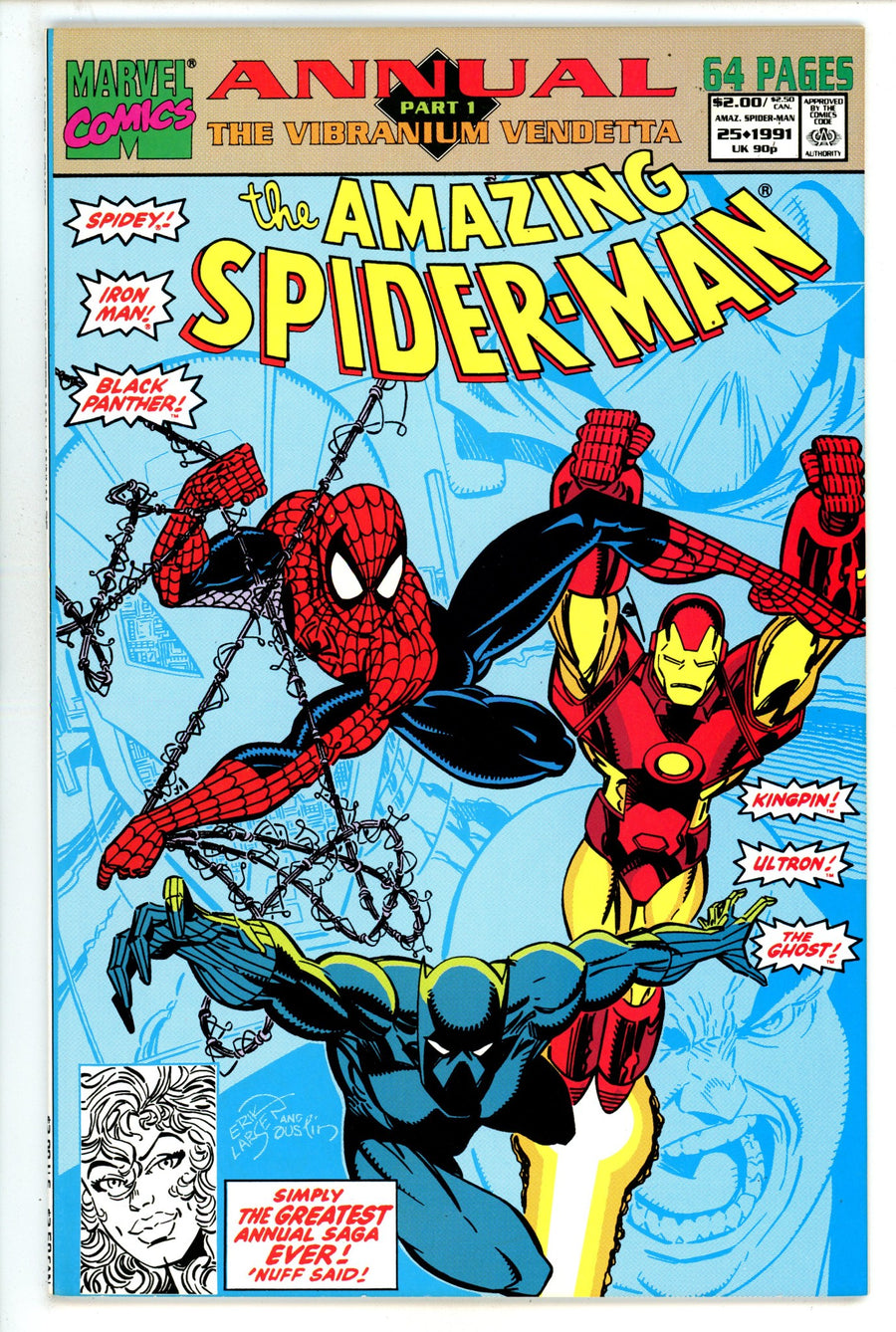 The Amazing Spider-Man Annual Vol 1 25 VF+ (8.5) (1991) 