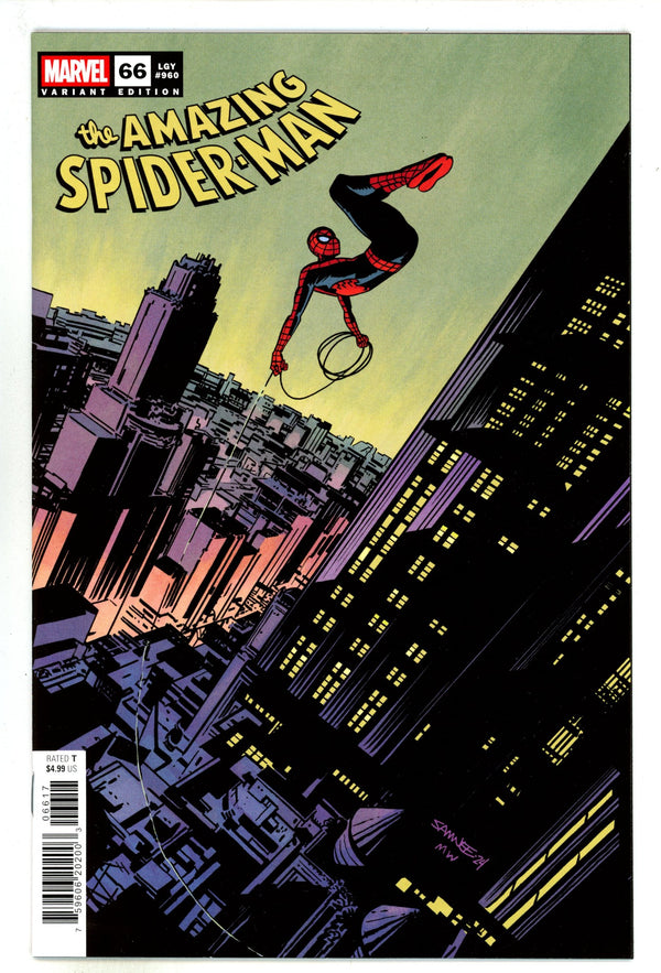 Amazing Spider-Man Vol 6 66 Samnee Incentive Variant NM- (2025)